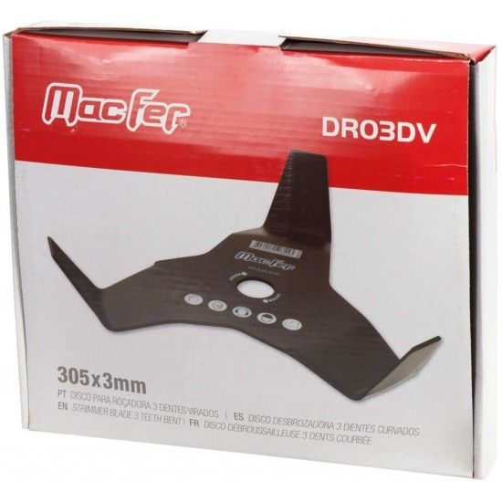 Disco p/ro�adora 3 dentes virados ref 090.0114 Macfer
