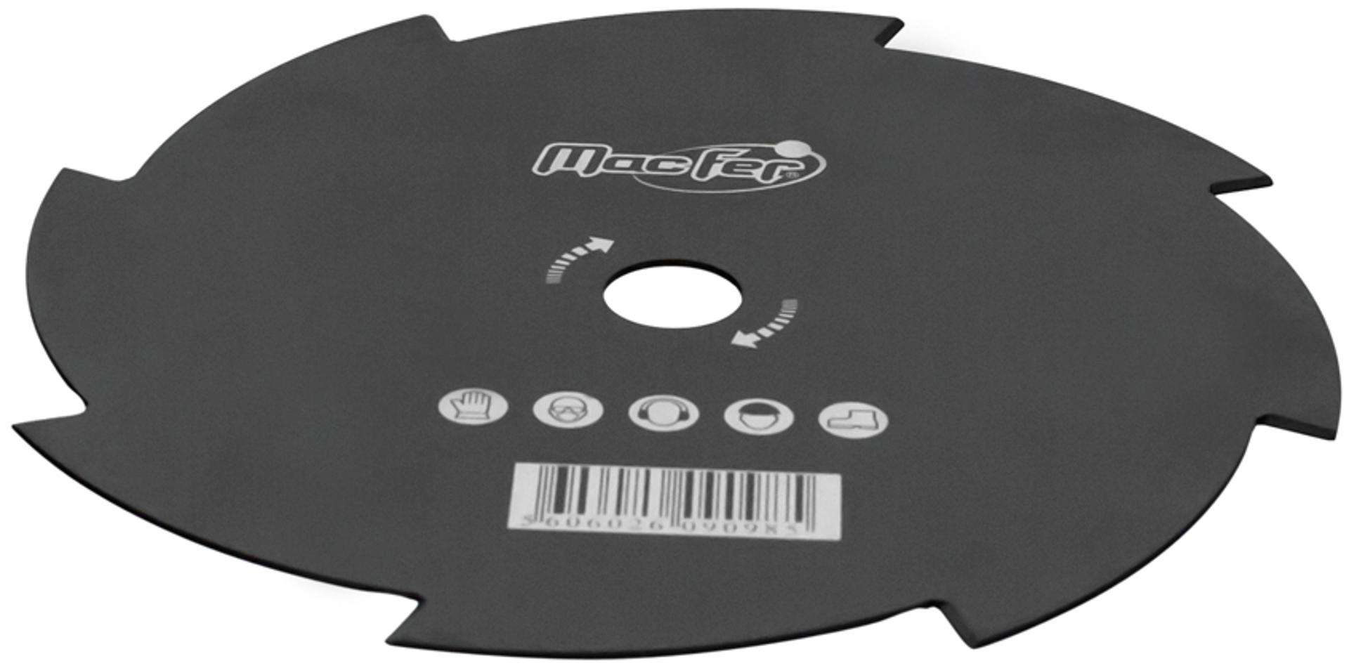 Disco p/ roç. 8 dentes MacFer DR08D 254x1,8mm refª 090.0098 MACFER
