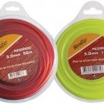 Fio nylon p/ ro�. redondo MacFer FNRR-1 3,0mm 15m ref� 090.0075 MACFER