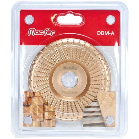 Disco para desbastar madeira arco DDM-A 85x22.2mm ref� 090.0070 Macfer