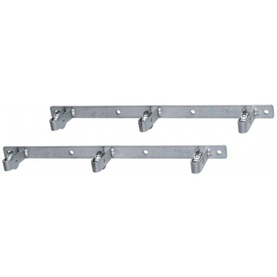 Estendal roupa p/parede lateral inox 3 roldanas ref� 088.0041 MACFER