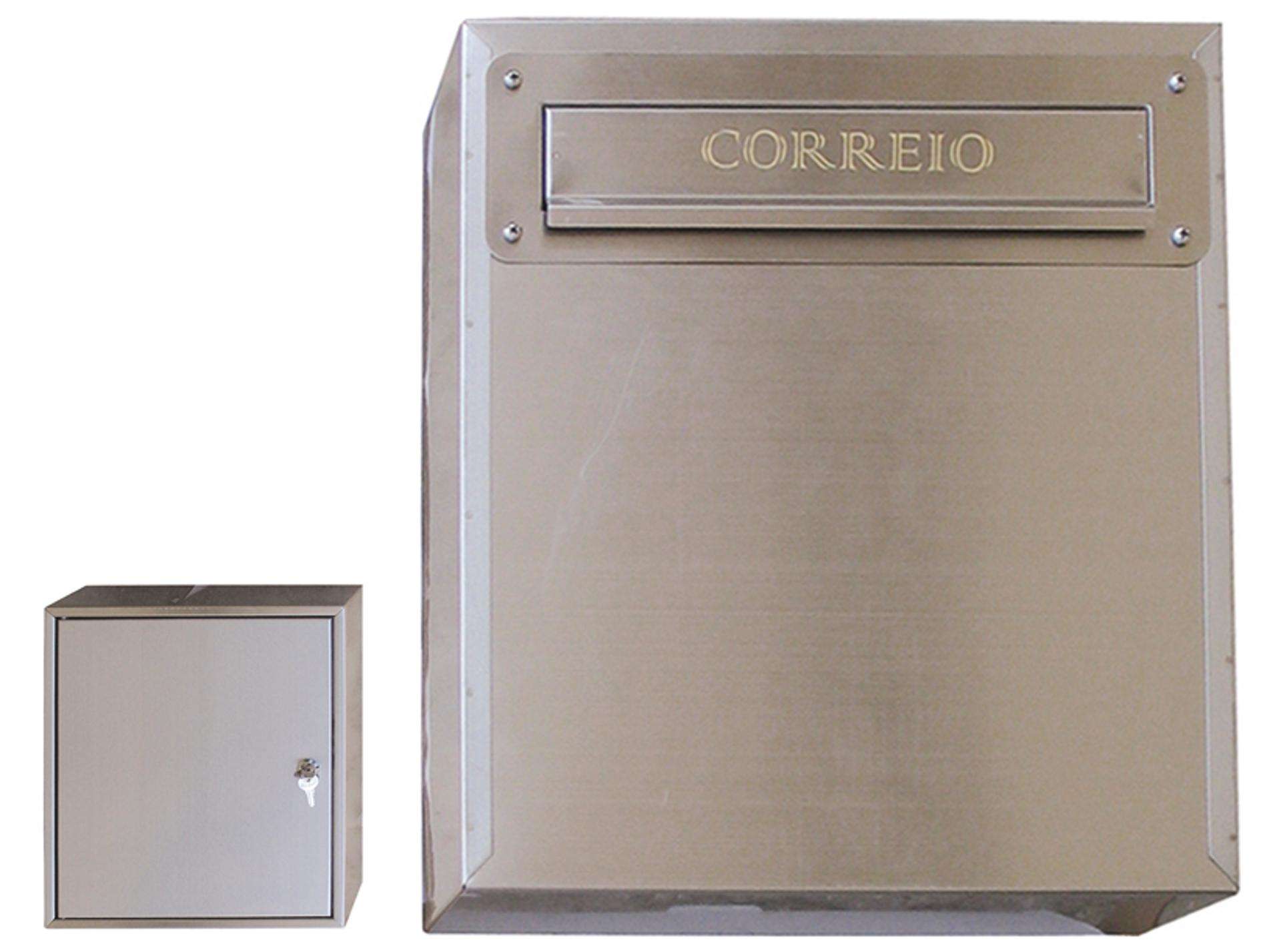 Caixa correio inox dupla int./ ext. TX0210A refª 087.0076 MACFER