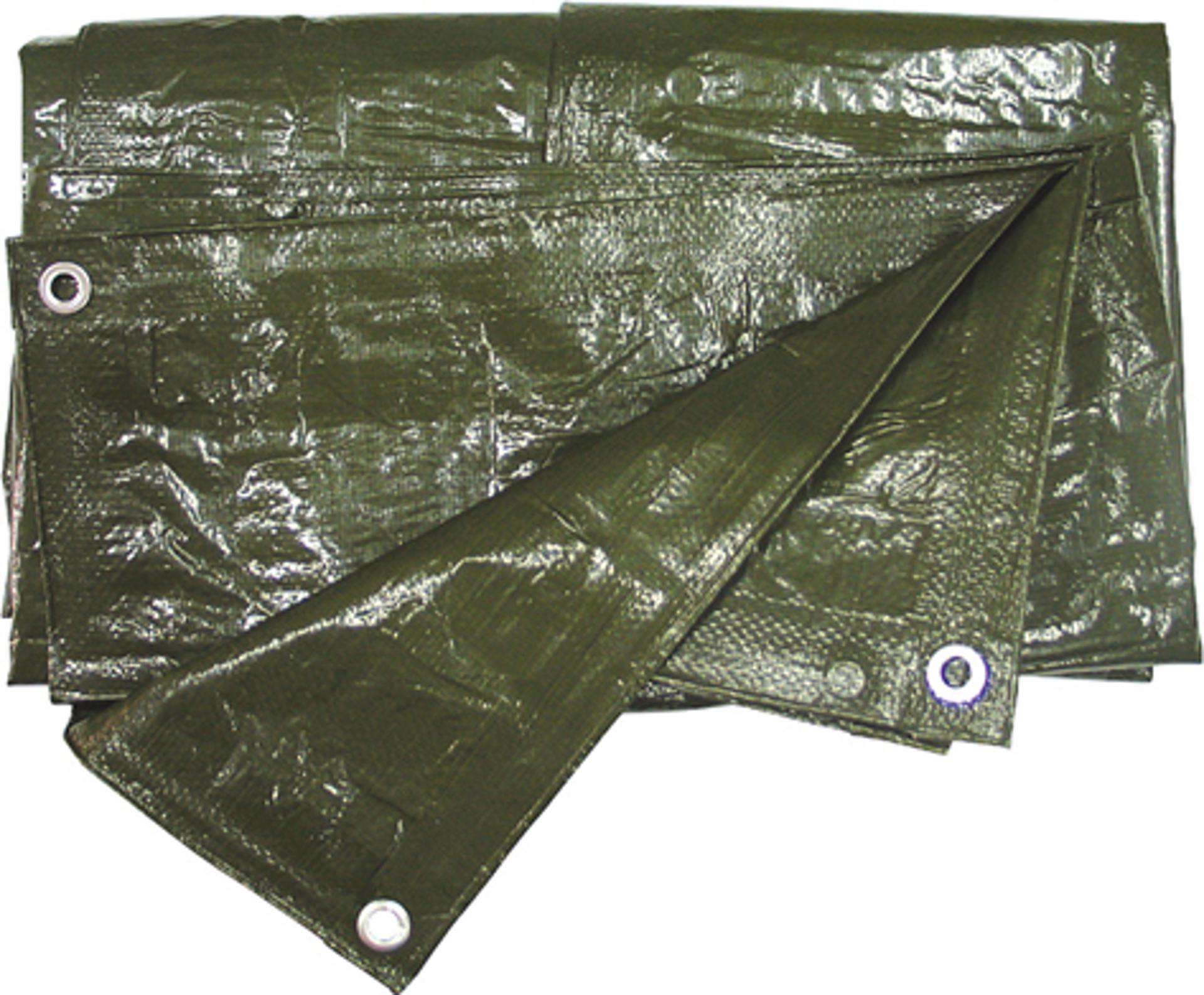 Resguardo imp. MacFer TP010110g/m2 5x 8m verde refª 080.0035 MACFER