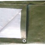 Resguardo imp. MacFer TP091190g/m2 3x 4m verde/ cinza ref� 080.0041 MACFER