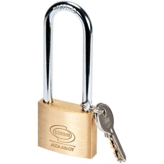 Cadeado argola alta latão Corbin L112 40mm refª 078.0136 MACFER Cadeado argola alta latão Corbin L112 40mm refª 078.0136 MACFER