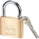 Cadeado argola normal latão Corbin PL110 25mm refª 078.0102 MACFER Cadeado argola normal latão Corbin PL110 25mm refª 078.0102 MACFER