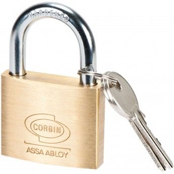 Cadeado argola normal lat�o Corbin PL110 60mm ref� 078.0106 MACFER