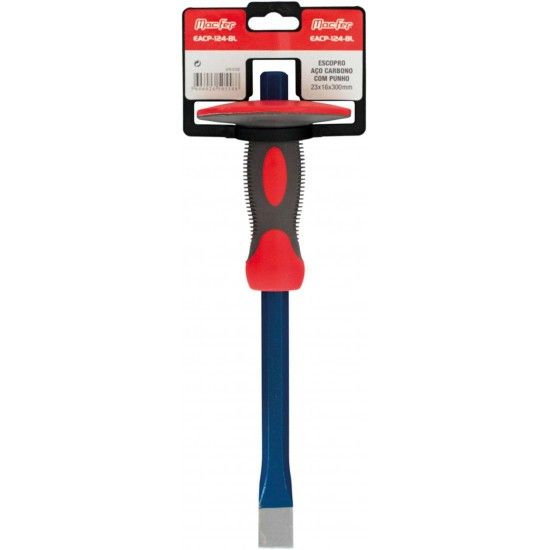 Escopro a/c c/ punho MacFer EACP-124-BL 23x16x300mm  ref� 076.0102 MACFER