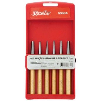 Jg. pun��es arrombar & bico Cr-V MacFer 12624 6p�s ref� 076.0061 MACFER