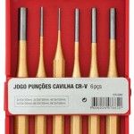 Jg. pun��es cavilha Cr-V MacFer 12644 6p�s ref� 076.0062 MACFER