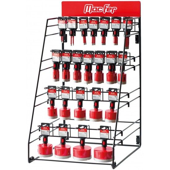 Expositor craneanas diam. sextavada VB-GRESDRY-HEX-EXP 36pçs refª 072.0804 MACFER Expositor craneanas diam. sextavada VB-GRESDRY-HEX-EXP 36pçs refª 072.0804 MACFER