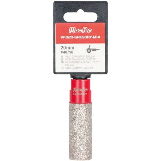 Fresa diamantada tubular 35mm #40/50 VFD-GRESDRY-M14 ref� 072.0070 MACFER