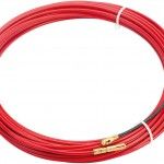 Gu�a pasacables 4,0mm 15m acero pintado rojo GPC-ST Ref� 068.0032 Macfer