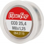 Caçonete HSS-Cobalto 5% CCO 25,4mm M6x1,00mm refª 064.0118 MACFER Caçonete HSS-Cobalto 5% CCO 25,4mm M6x1,00mm refª 064.0118 MACFER
