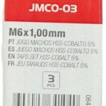 Jg. machos HSS-Cobalto MacFer JMCO-03 M4x0,70mm 3pçs refª 064.0102 MACFER Jg. machos HSS-Cobalto MacFer JMCO-03 M4x0,70mm 3pçs refª 064.0102 MACFER