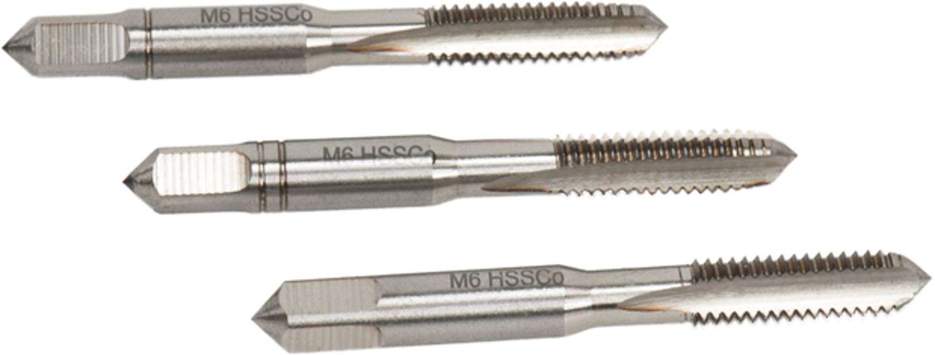 Jg. machos HSS-Cobalto MacFer JMCO-03 M6x1,00mm 3pçs refª 064.0104 MACFER