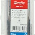 Jg. machos HSS-M2 MacFer JM2-03   M6x1,00mm 3p�s ref� 064.0077 MACFER
