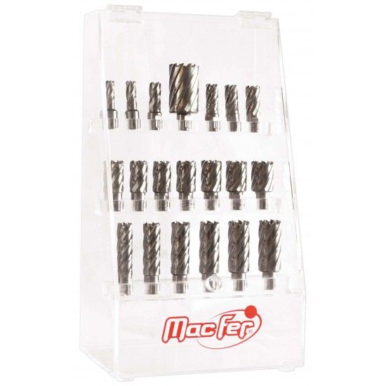 Expositor fresas para coluna electromagn�tica HSS-M2 EFP12 20p�s ref� 062.0402 MACFER