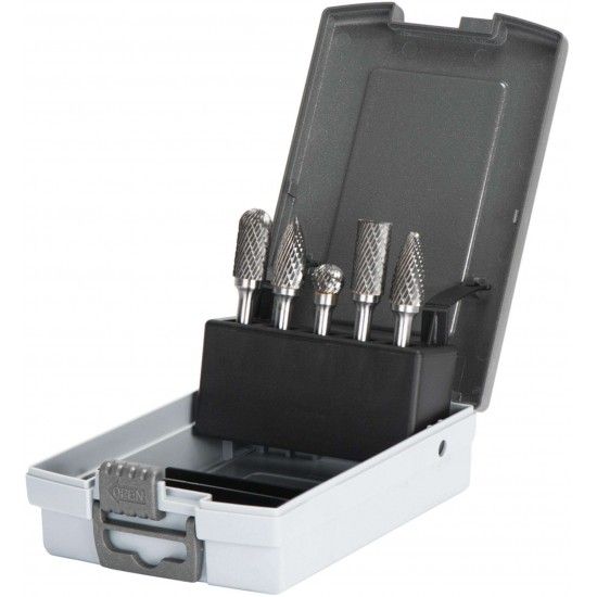 Jogo fresas metal duro MacFer JFMD-05 5p�s ref� 061.0091 MACFER