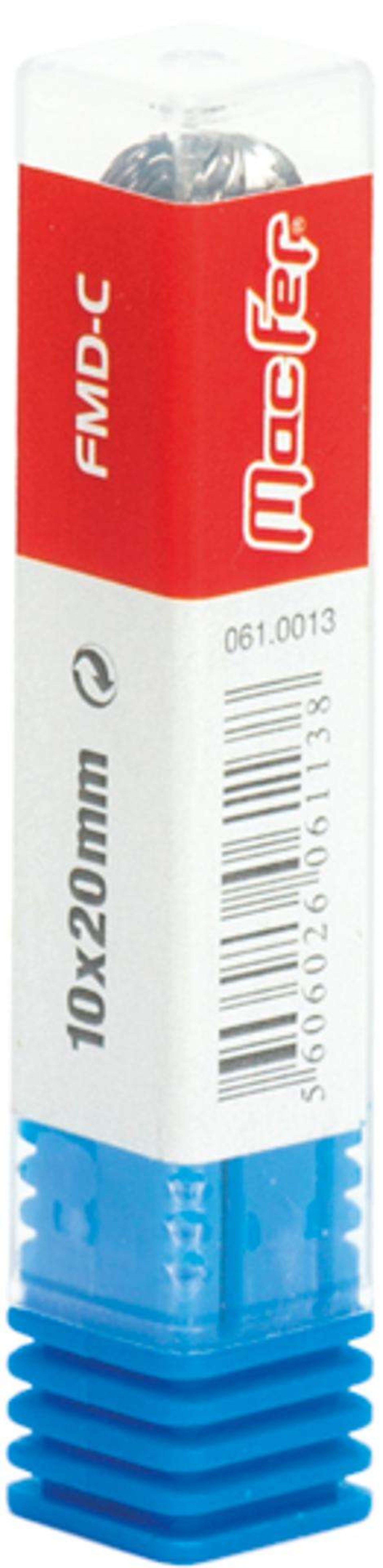 Fresa metal duro cilindrica esférica MacFer FMD-C 8x20mm refª 061.0012 MACFER