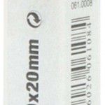 Fresa metal duro cilindrica c/ corte MacFer FMD-B   8x20mm ref� 061.0007 MACFER