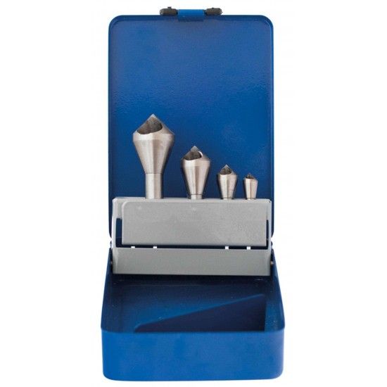 Jg. esc. 90� furo HSS-M2 MacFer JF10-1 10~28mm 4p�s ref� 059.0091 MACFER