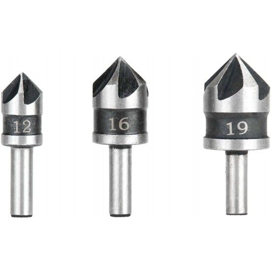 Jg. esc. p/ madeira MacFer CS03 12, 16, 19mm 3p�s ref� 059.0090 MACFER