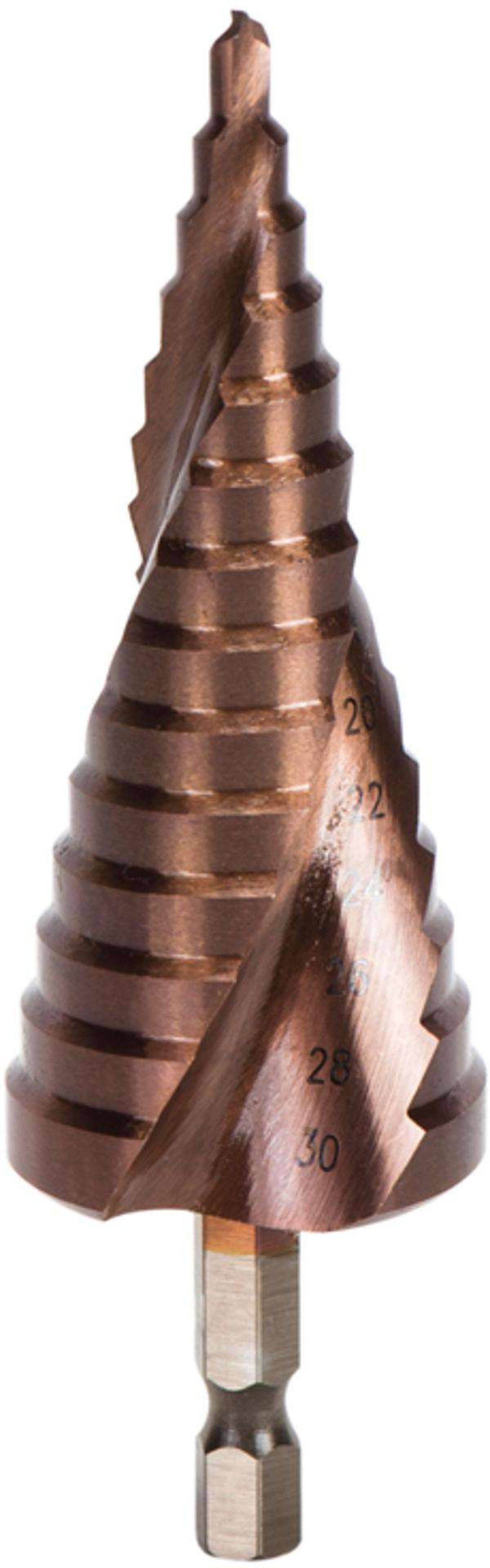 Broca escalonada HSS-Cobalto MacFer BECO 4~39mm refª 059.0073 MACFER