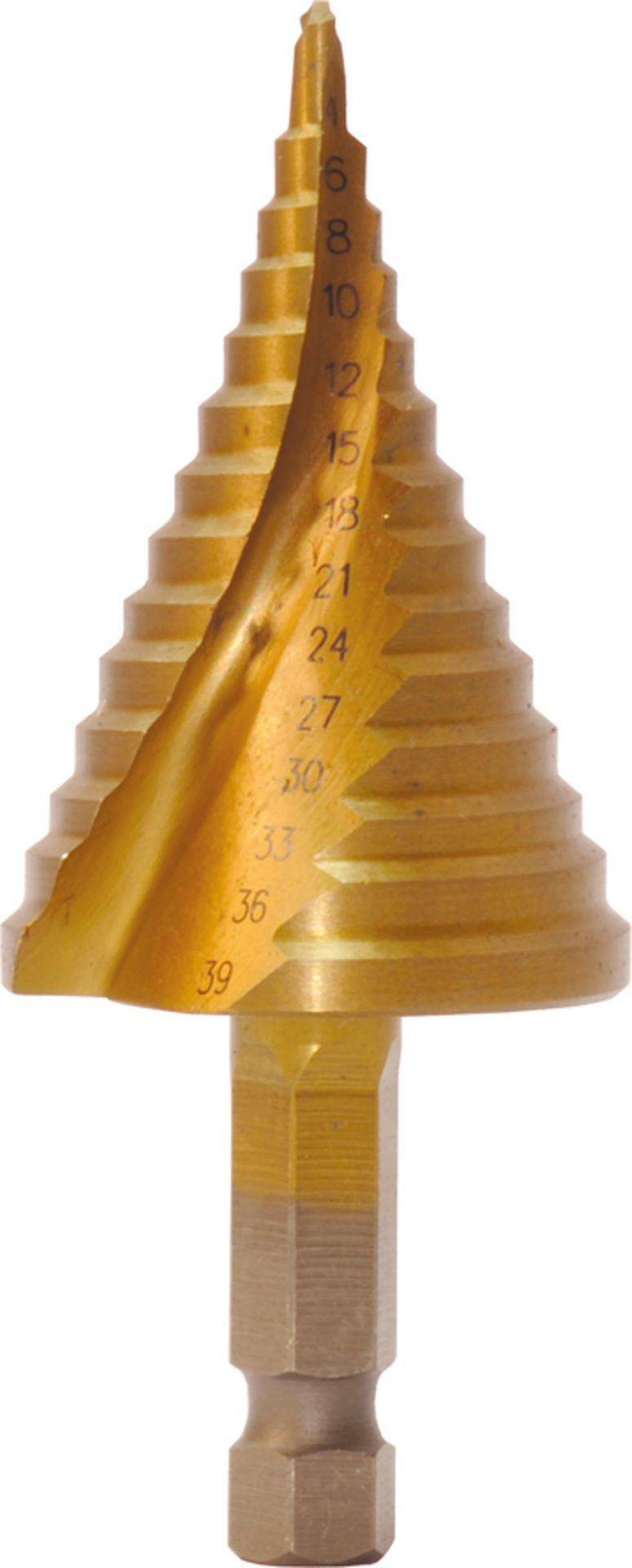 Broca escalonada HSS-M2 TIN MacFer PTHSD003 4~12mm refª 059.0063 MACFER