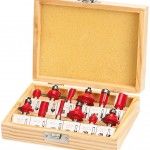 Jg. fresas tupia p/ madeira MacFer FCT12-2 12p�s ref� 059.0004 MACFER