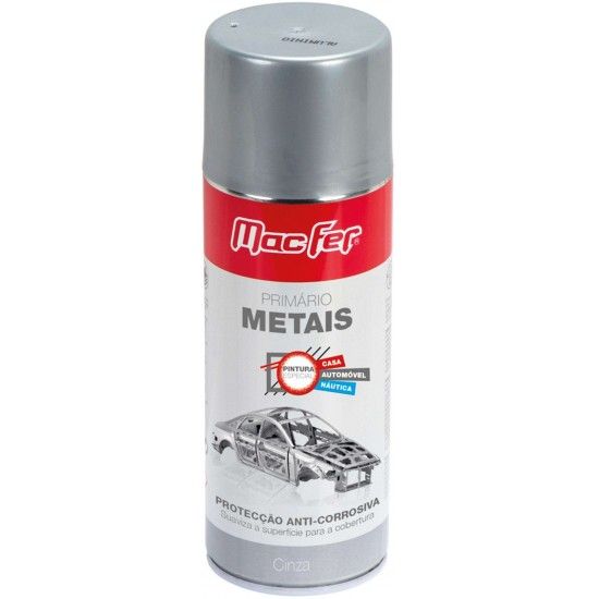 Prim�rio p/ metais MacFer SPA-PMT 400ml cinza ref� 058.0059 MACFER