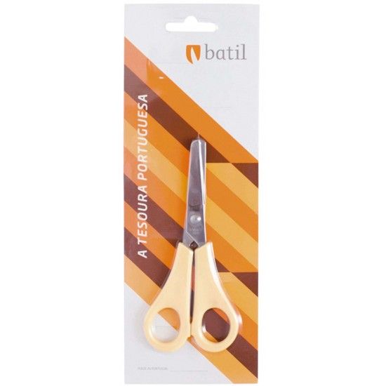 Tesoura escolar pontas redondas inox Batil EPR-I-5 n�5 132mm ref� 052.0050 MACFER