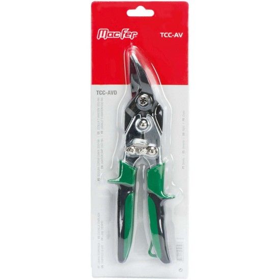 Tesoura cortar chapa 55Cr-Mn MacFer TCC-AVF frontal ref� 050.0051 MACFER