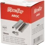 Agrafos "omega" p/ rede cromado MacFer  18mm ref� 049.0043 MACFER