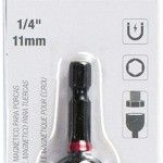 Adapt. sext. mag. p/ porcas MacFer SN-BL 1/4" 10mm refª 048.0064 MACFER Adapt. sext. mag. p/ porcas MacFer SN-BL 1/4" 10mm refª 048.0064 MACFER