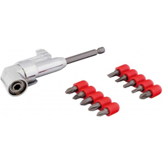 Adap. sext. p/ bits mag. angular MacFer ES01 1/4" ref� 046.0088 MACFER