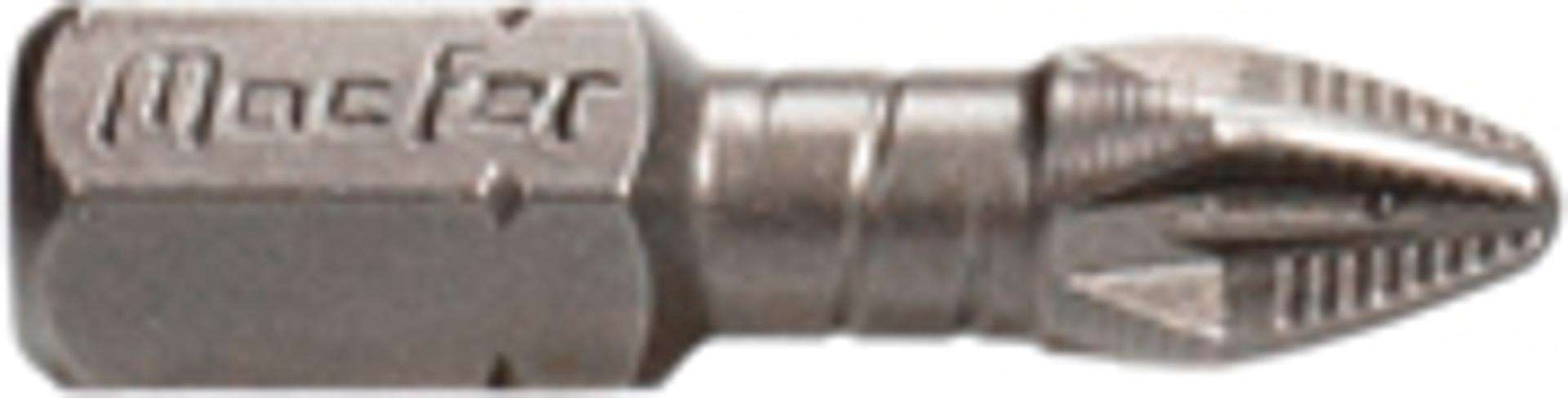 Bit sext. Torsion MacFer BPz-25-ACRII 1/4" Pz2 25mm refª 046.0008 MACFER