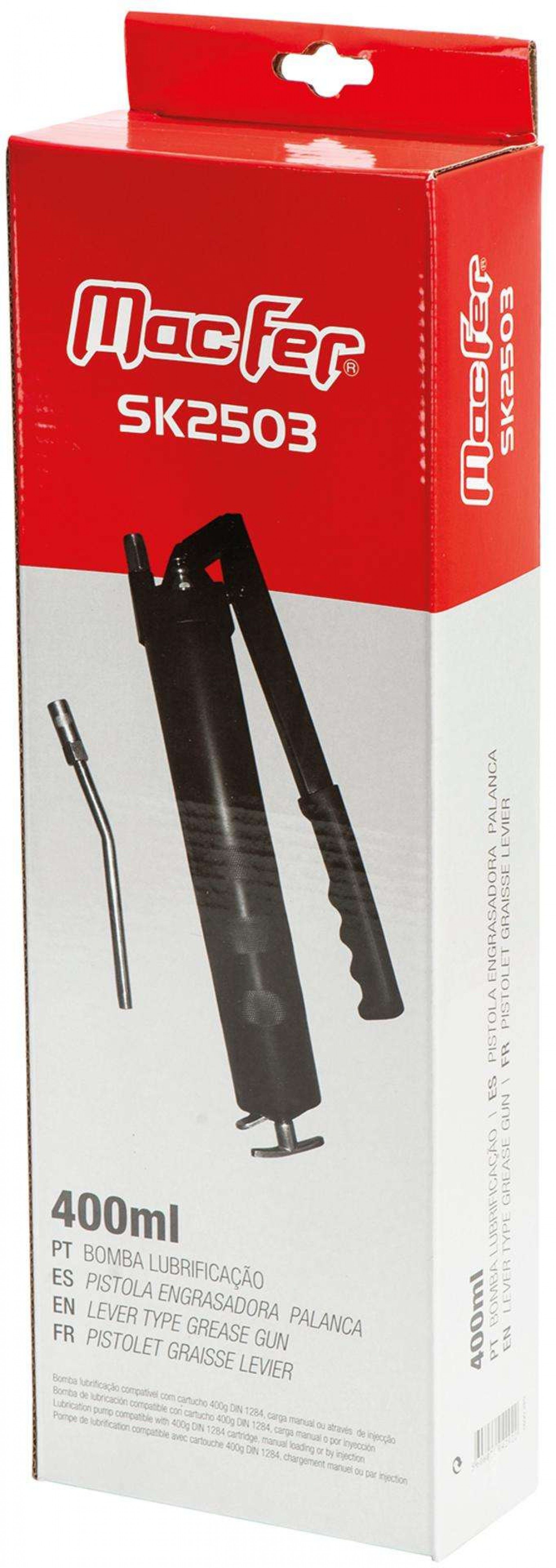 Bomba lubrificação MacFer SK2503 400ml refª 042.0092 MACFER