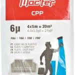 Cobertura pl�stica 4x5m fina ref� 040.0086