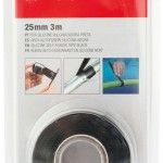 Fita silicone vulcanizadora VST-BK-BL 25mm 3m preta refª 040.0079 MACFER Fita silicone vulcanizadora VST-BK-BL 25mm 3m preta refª 040.0079 MACFER