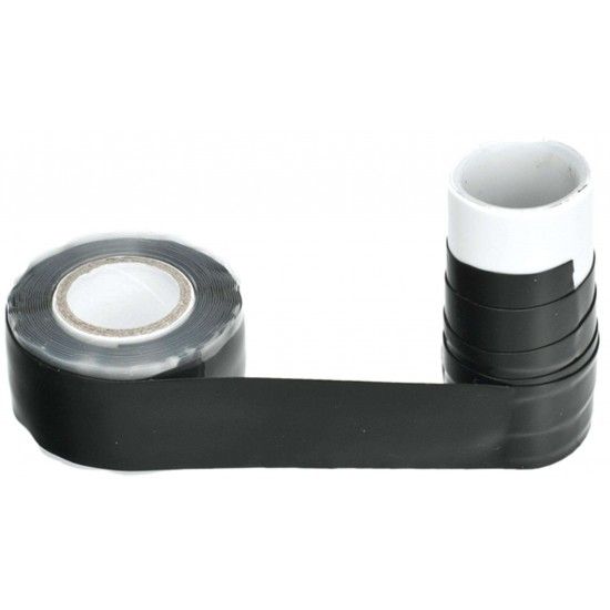 Fita silicone vulcanizadora VST-BK-BL 25mm 3m preta refª 040.0079 MACFER Fita silicone vulcanizadora VST-BK-BL 25mm 3m preta refª 040.0079 MACFER