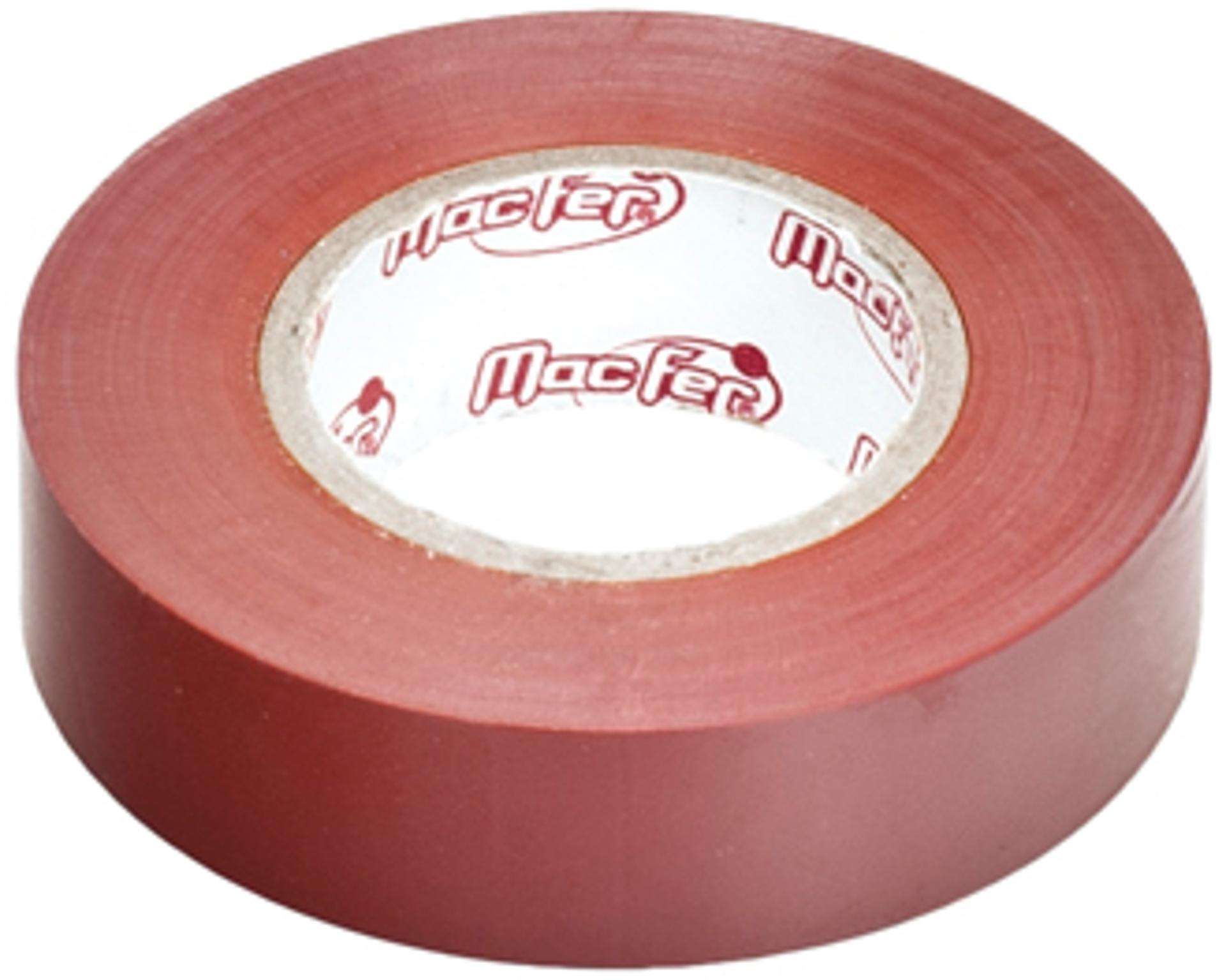 Fita isoladora PVC MacFer ITFR-01 19mm 20m preta refª 040.0070 MACFER