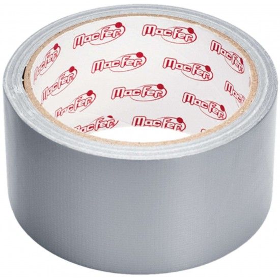 Fita uni. MacFer CLT-01 50mm 10m cinza ref� 040.0056 MACFER