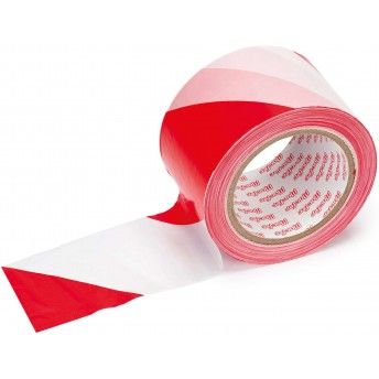 Fita sinaliza��o MacFer SWT-RWH 70mm 200m vermelha/ branca ref� 040.0052 MACFER