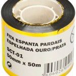 Fita esp. pardais esp. MacFer SCT-01 50mm 50m ouro/ prata ref� 040.0023 MACFER