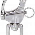 Mosquetão com destorcedor & cavilha segurança inox AISI316 LD05 70x12mm refª 035.0470 MACFER Mosquetão com destorcedor & cavilha segurança inox AISI316 LD05 70x12mm refª 035.0470 MACFER