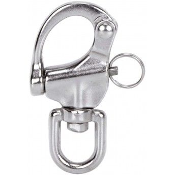 Mosquet�o com destorcedor & cavilha seguran�a inox AISI316 LD05 70x12mm ref� 035.0470 MACFER