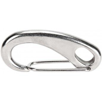 Mosquetão bombeiro com mola & olhal inox AISI316 MBMO 13x 70mm refª 035.0407 MACFER Mosquetão bombeiro com mola & olhal inox AISI316 MBMO 13x 70mm refª 035.0407 MACFER