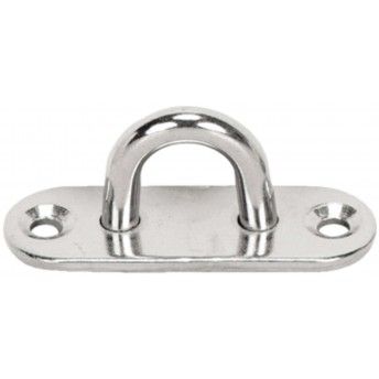 Al�a "U" com base inox AISI316 MS0903  8mm (80x25mm) ref� 035.0396 MACFER