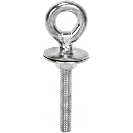 Argola forjada com batente inox AISI316 JX08  M6  66mm ref� 035.0351 MACFER